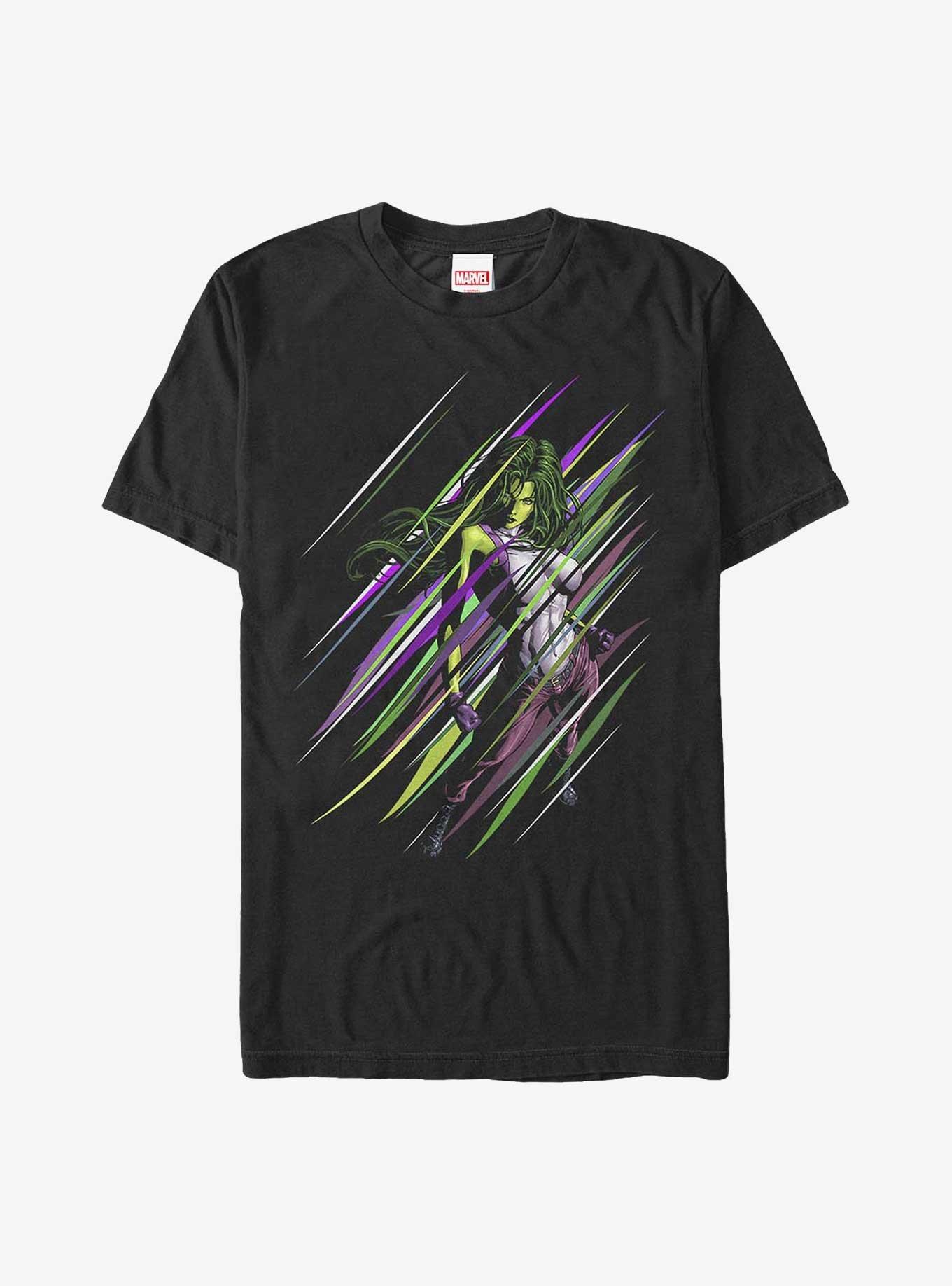 Marvel She-Hulk Sensational T-Shirt, BLACK, hi-res