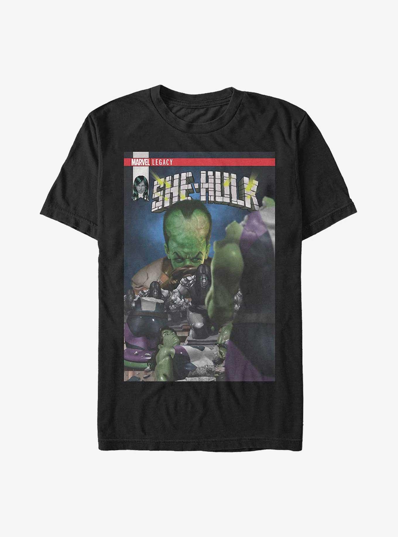 Marvel She-Hulk Legacy Comic T-Shirt, BLACK, hi-res