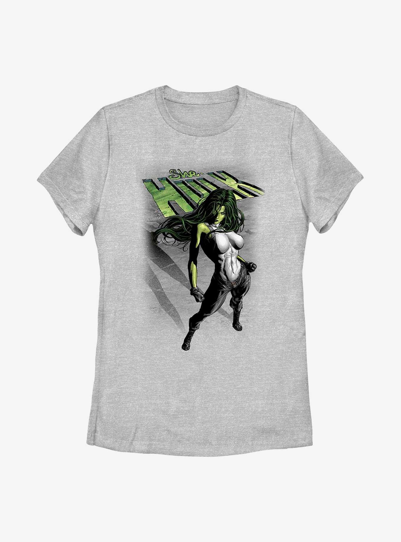 Marvel She-Hulk Incredible Womens T-Shirt, ATH HTR, hi-res
