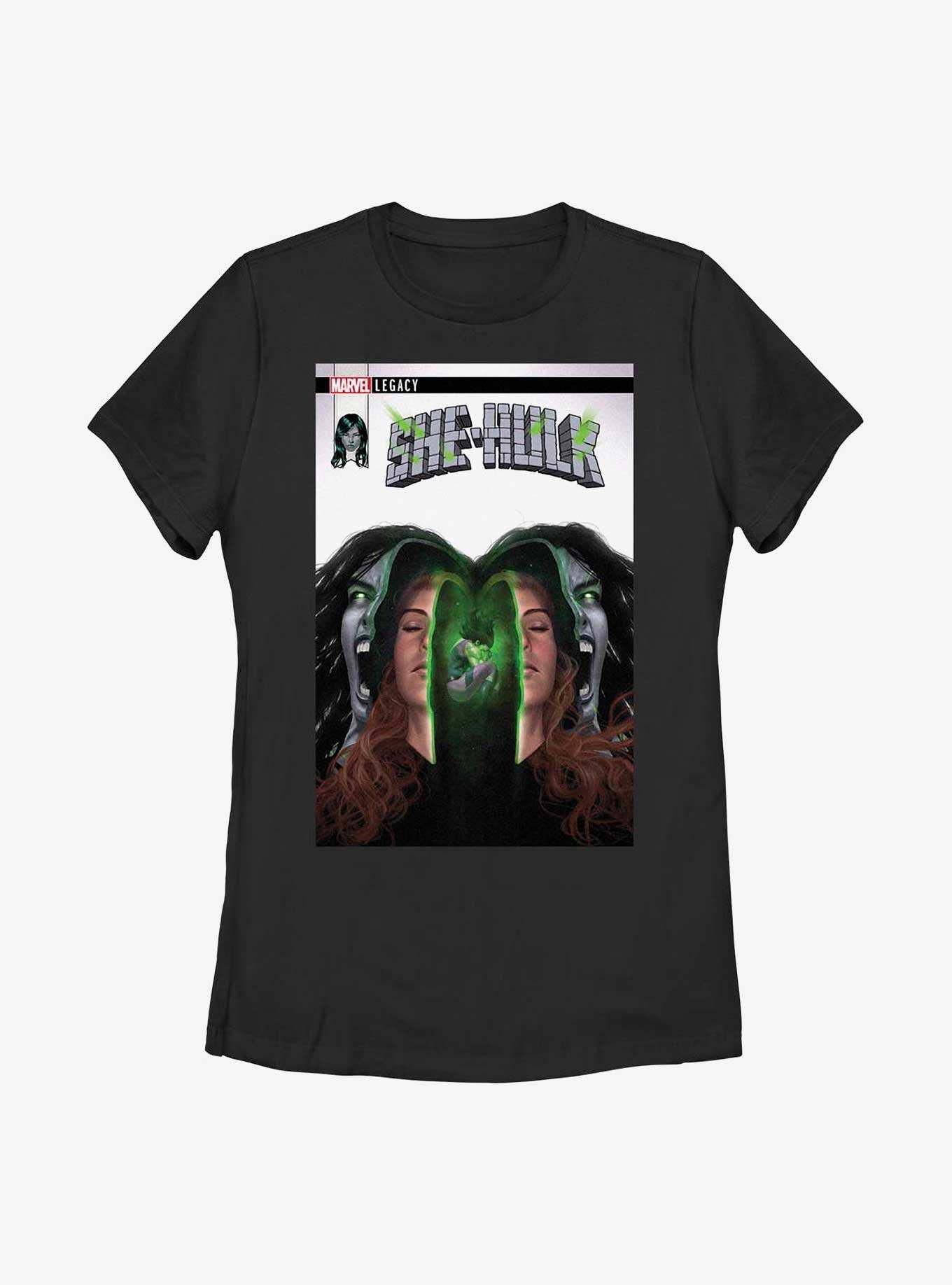 Marvel She-Hulk Inner Hulk Legacy Comic Womens T-Shirt, , hi-res