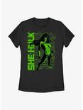 Marvel She-Hulk Green Sensation Womens T-Shirt, BLACK, hi-res