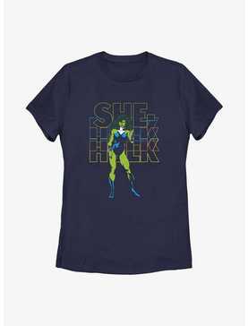 Marvel She-Hulk Name Stack Womens T-Shirt, , hi-res