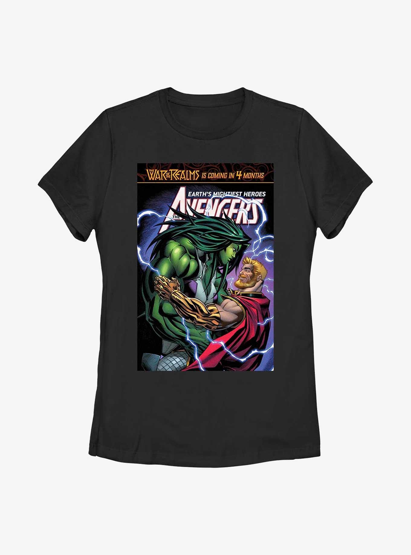 Marvel She-Hulk Avengers Comic Womens T-Shirt, , hi-res
