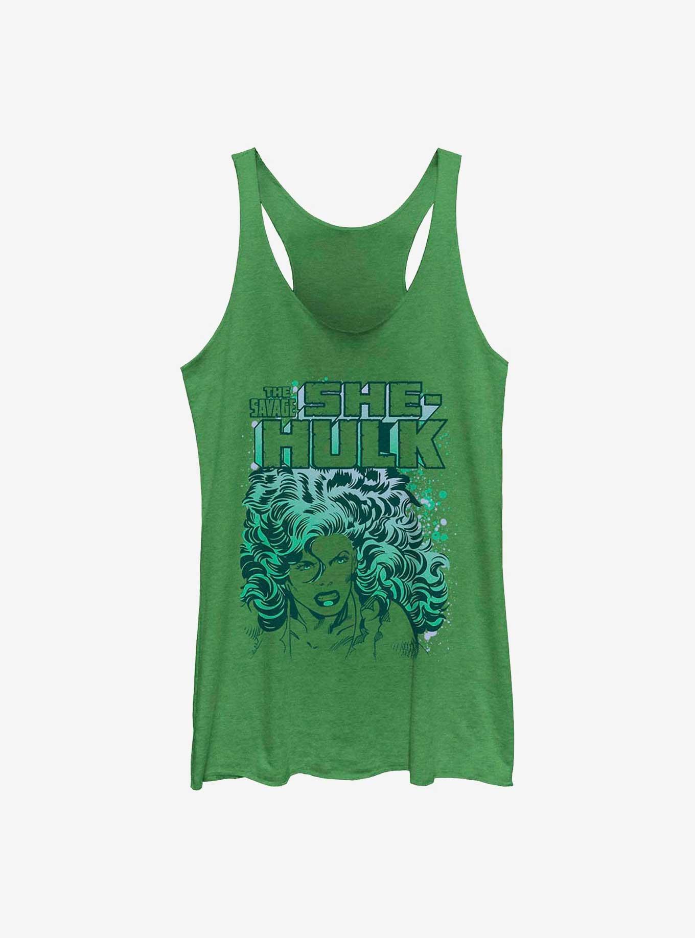 Marvel She-Hulk The Savage Womens Tank Top, ENVY, hi-res