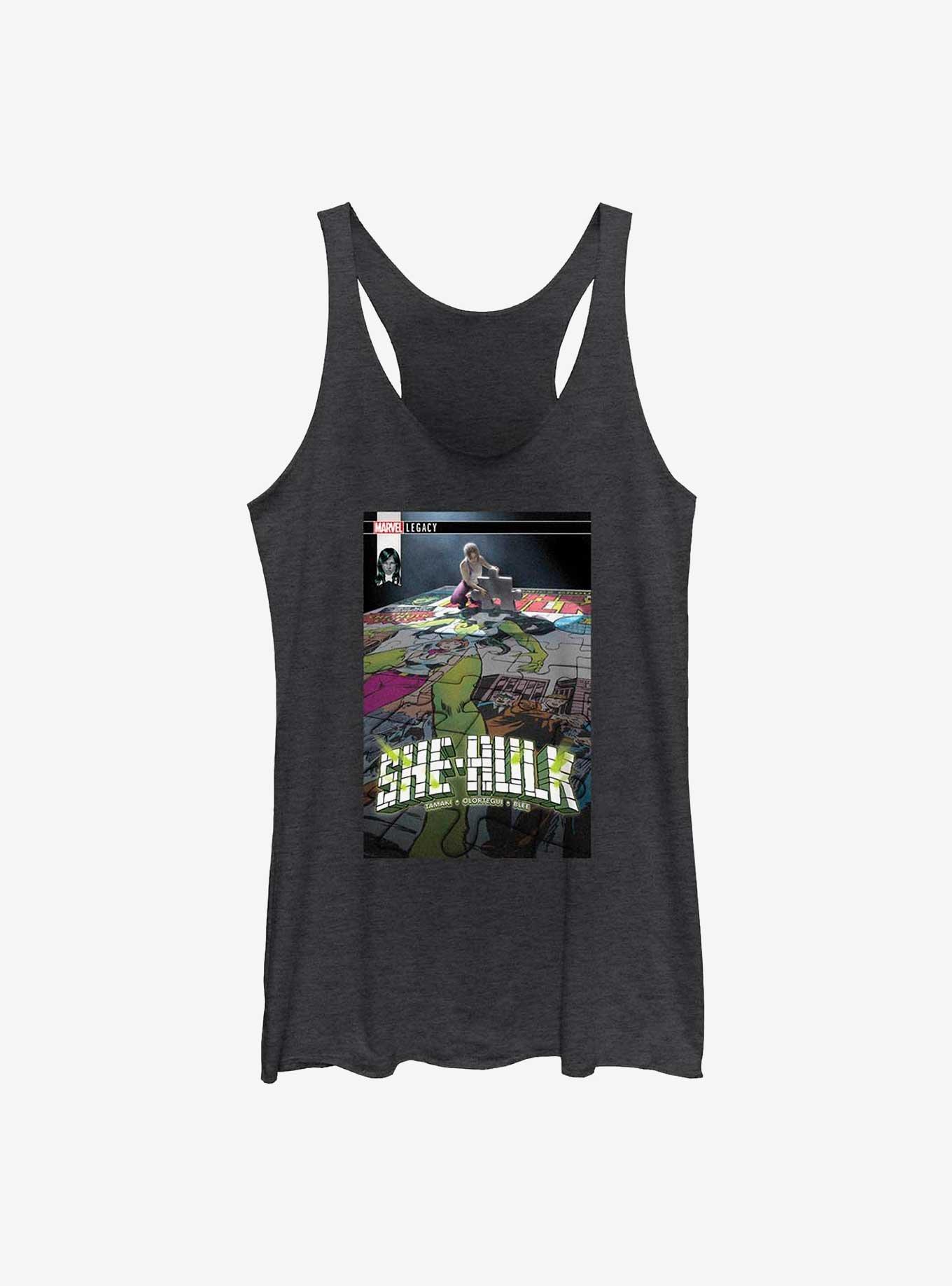 Marvel She-Hulk Legacy Puzzle Comic Womens Tank Top, , hi-res