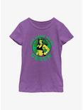 Marvel She-Hulk Good To Be Green Youth Girls T-Shirt, PURPLE BERRY, hi-res