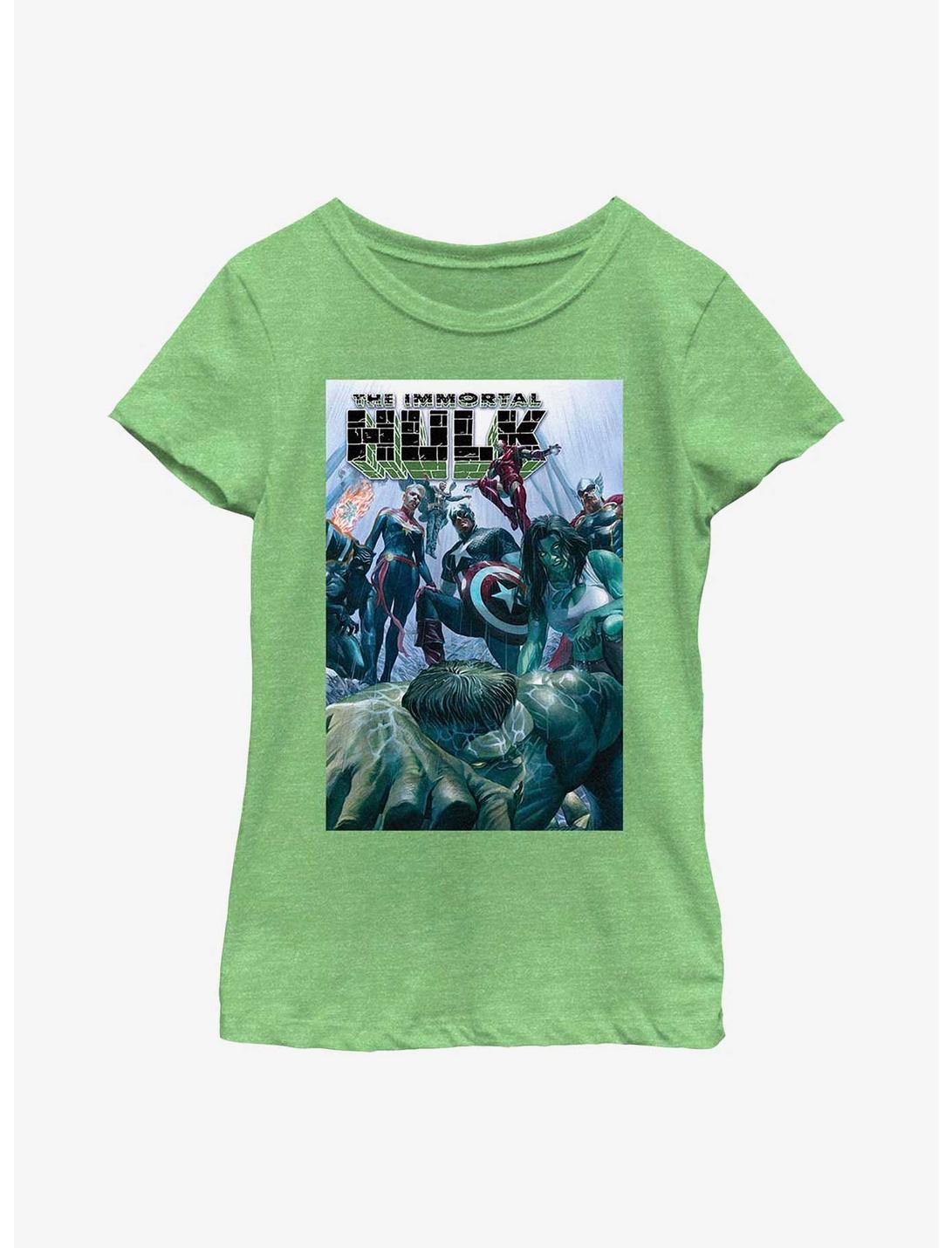 Marvel She-Hulk Immortal Hulk Comic Youth Girls T-Shirt, GRN APPLE, hi-res