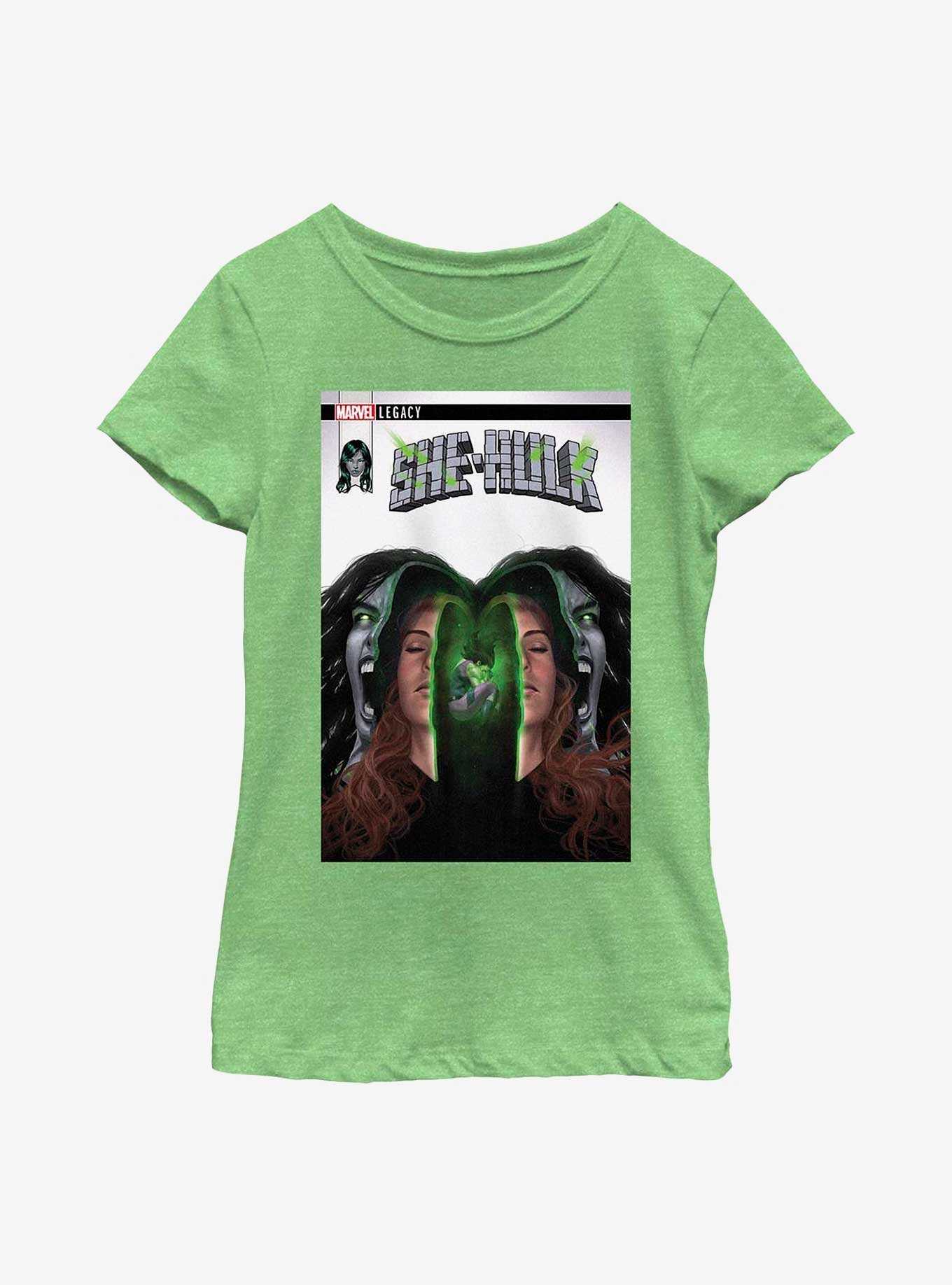 Marvel She-Hulk Inner Hulk Legacy Comic Youth Girls T-Shirt, , hi-res