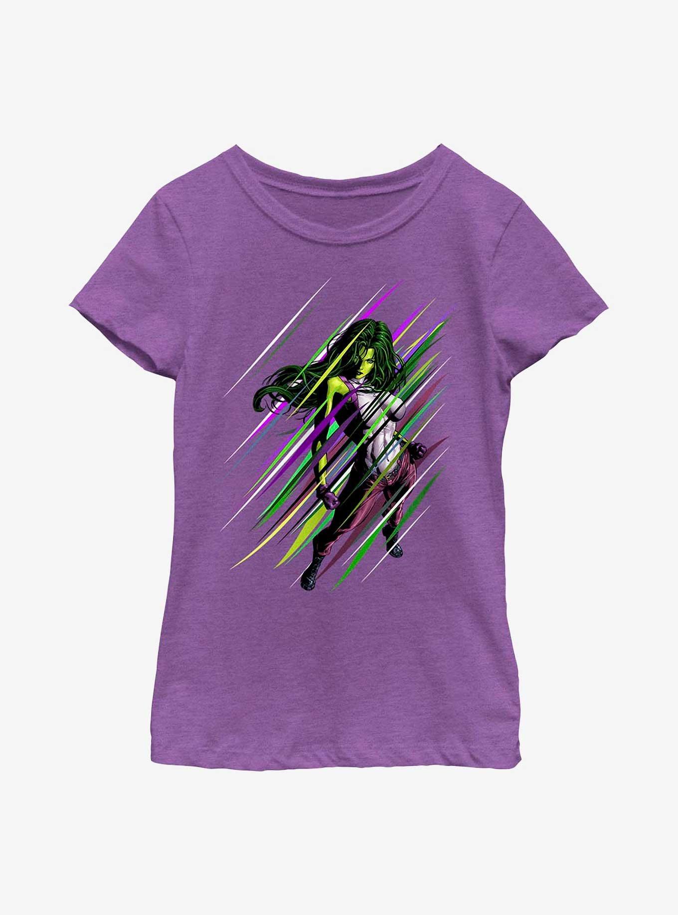 Marvel She-Hulk Sensational Youth Girls T-Shirt, , hi-res