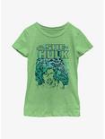 Marvel She-Hulk The Savage Youth Girls T-Shirt, GRN APPLE, hi-res