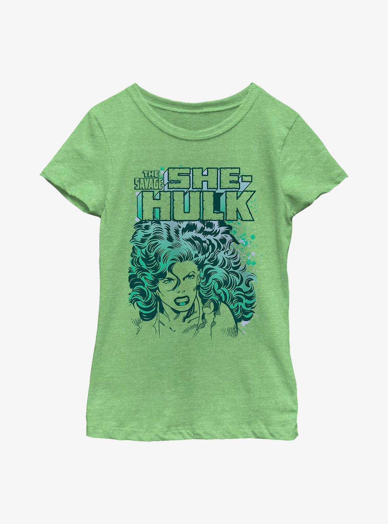 Marvel She-Hulk The Savage Youth Girls T-Shirt, , hi-res