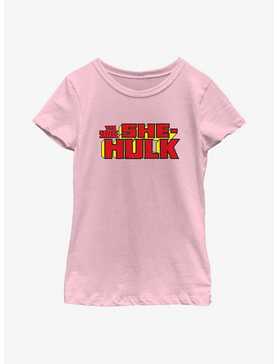 Marvel She-Hulk Logo Youth Girls T-Shirt, , hi-res