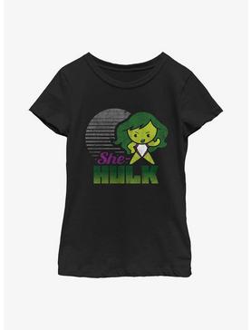 Marvel She-Hulk Kawaii Youth Girls T-Shirt, , hi-res