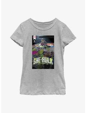 Marvel She-Hulk Legacy Puzzle Comic Youth Girls T-Shirt, , hi-res