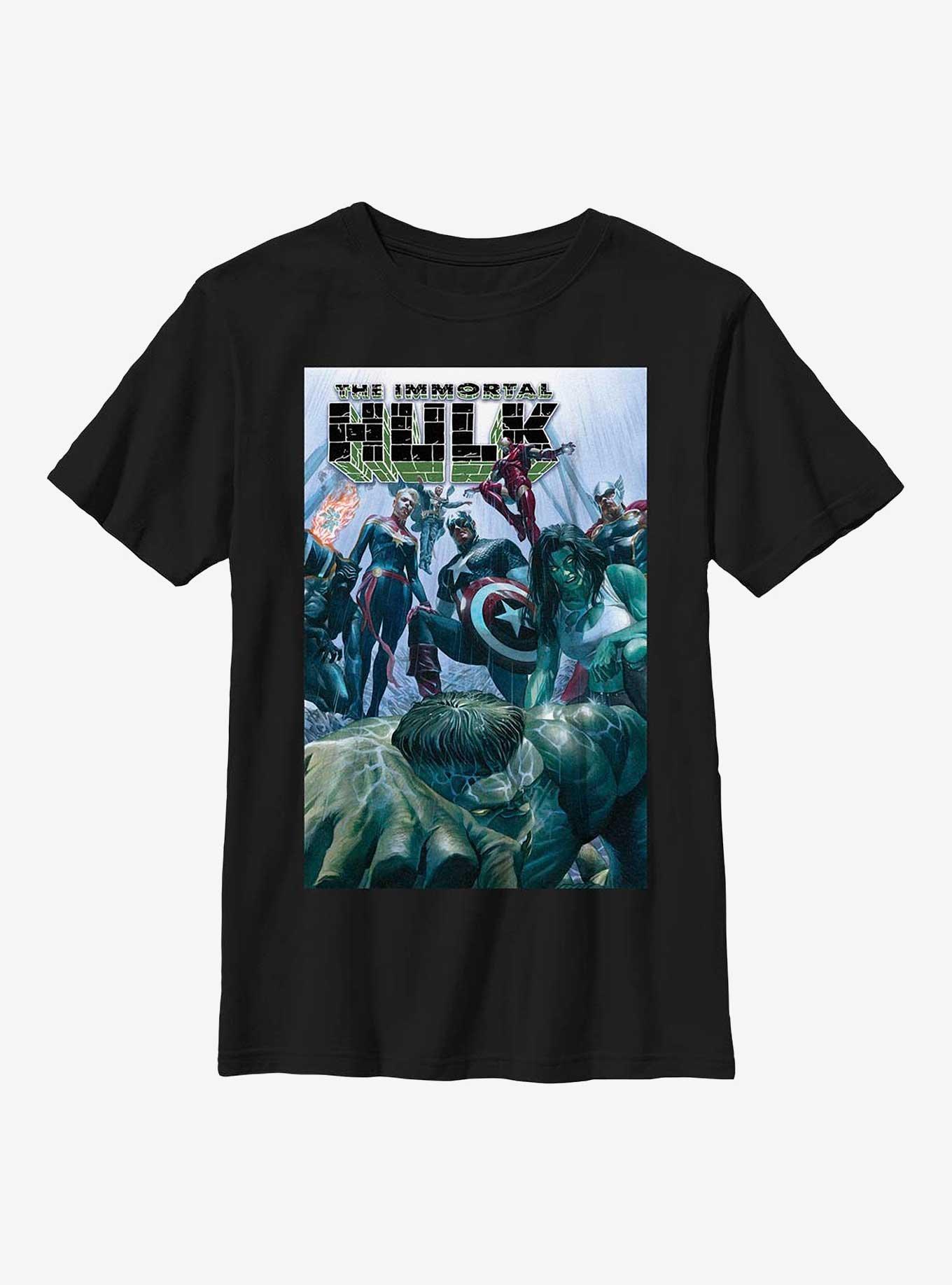 Marvel She-Hulk Immortal Hulk Comic Youth T-Shirt, , hi-res
