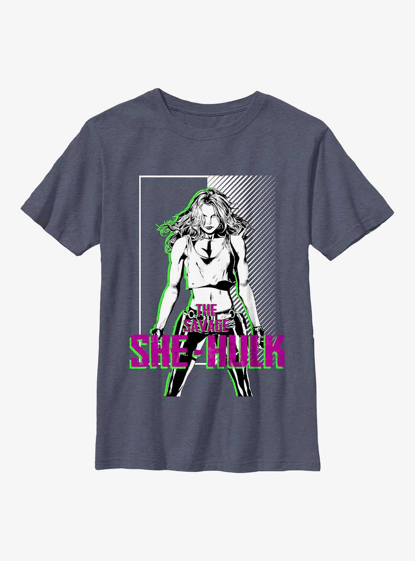 Marvel She-Hulk Savage Youth T-Shirt, , hi-res