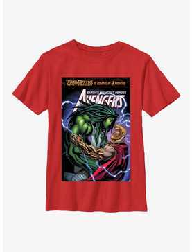 Marvel She-Hulk Avengers Comic Youth T-Shirt, , hi-res
