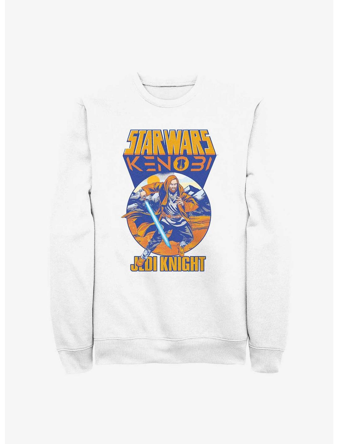Star Wars Obi-Wan Kenobi Jedi Knight Sweatshirt, WHITE, hi-res