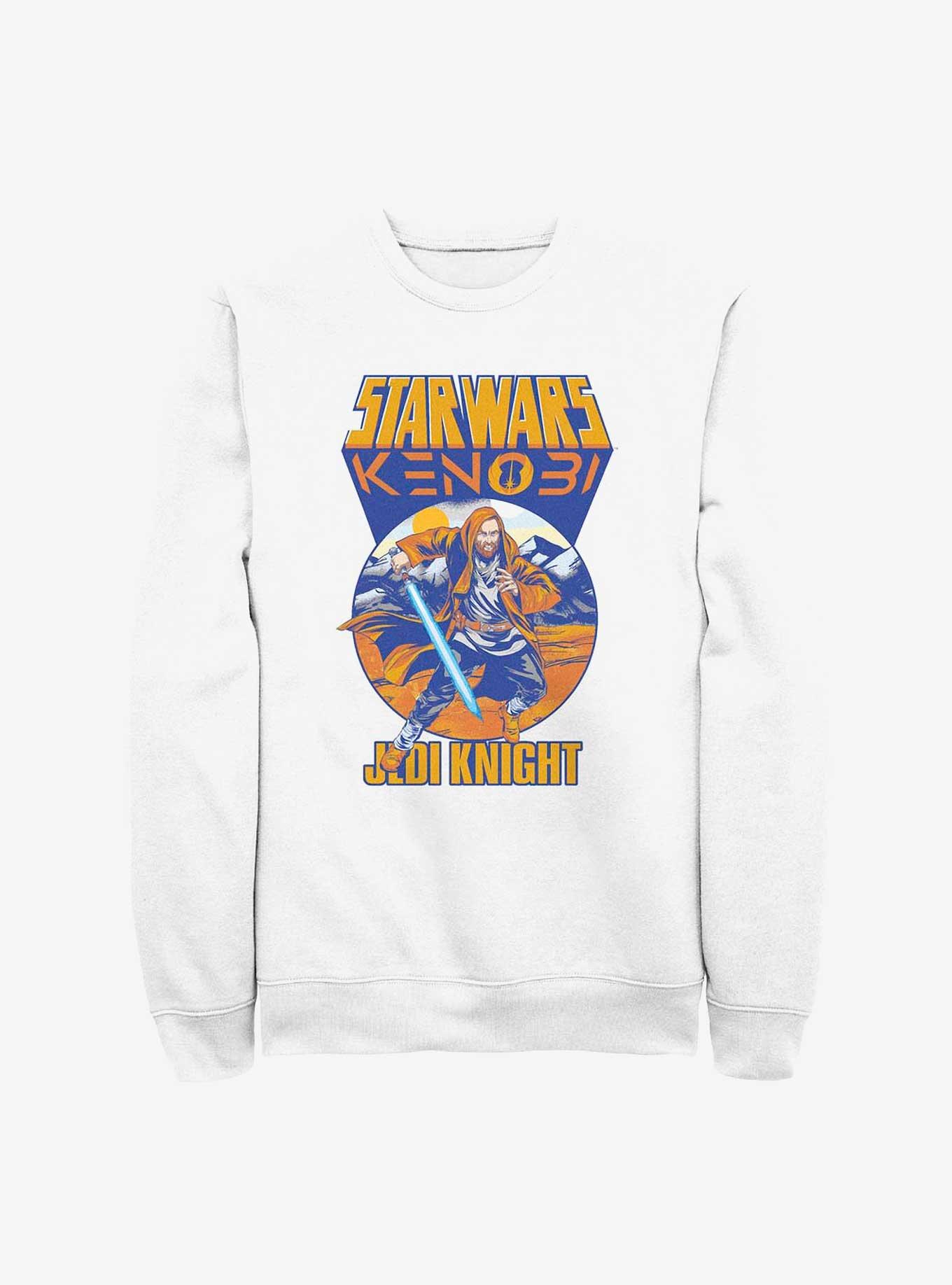 Star Wars Obi-Wan Kenobi Jedi Knight Sweatshirt, WHITE, hi-res