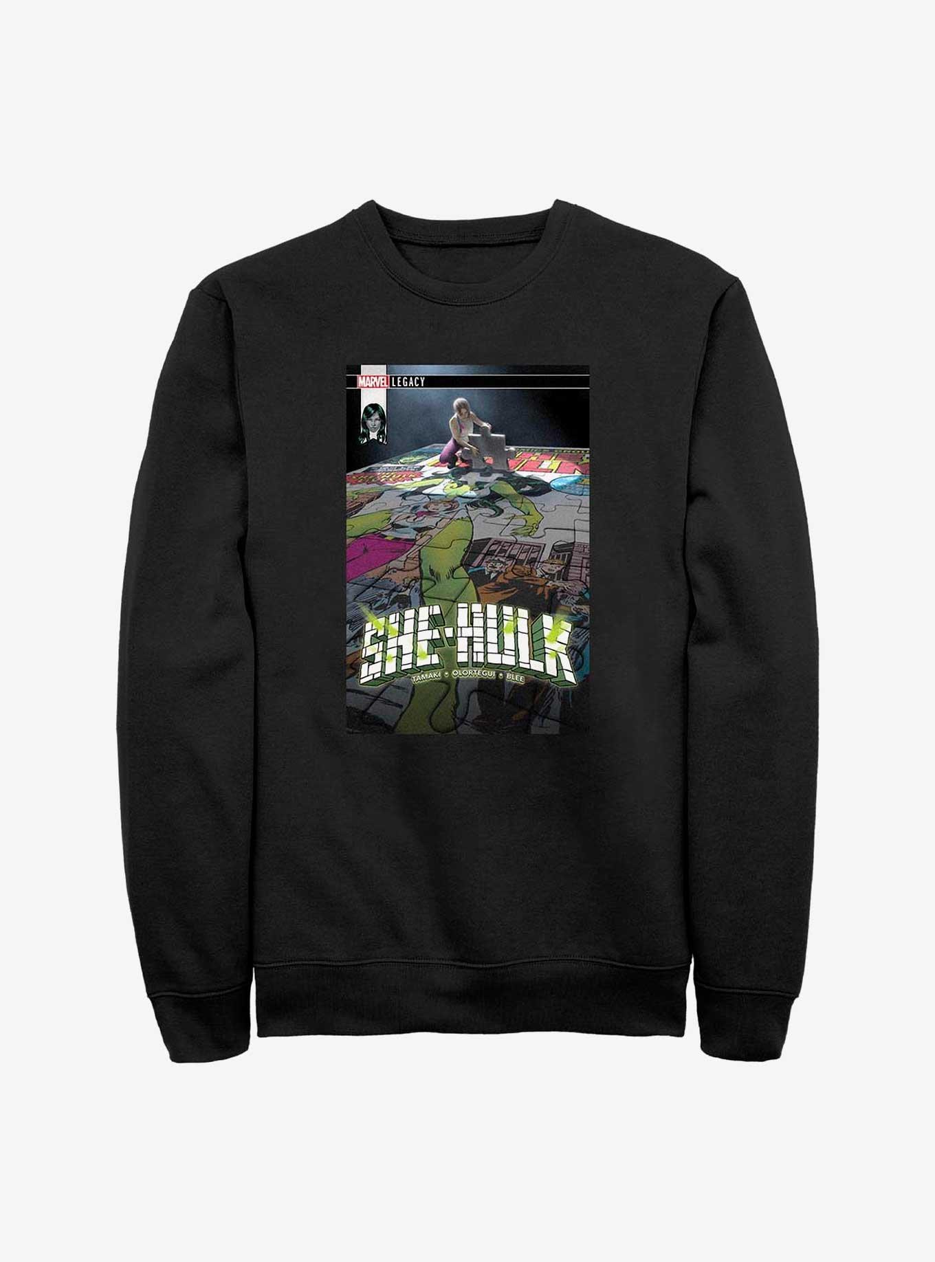 Marvel She-Hulk Legacy Puzzle Comic Sweatshirt, , hi-res