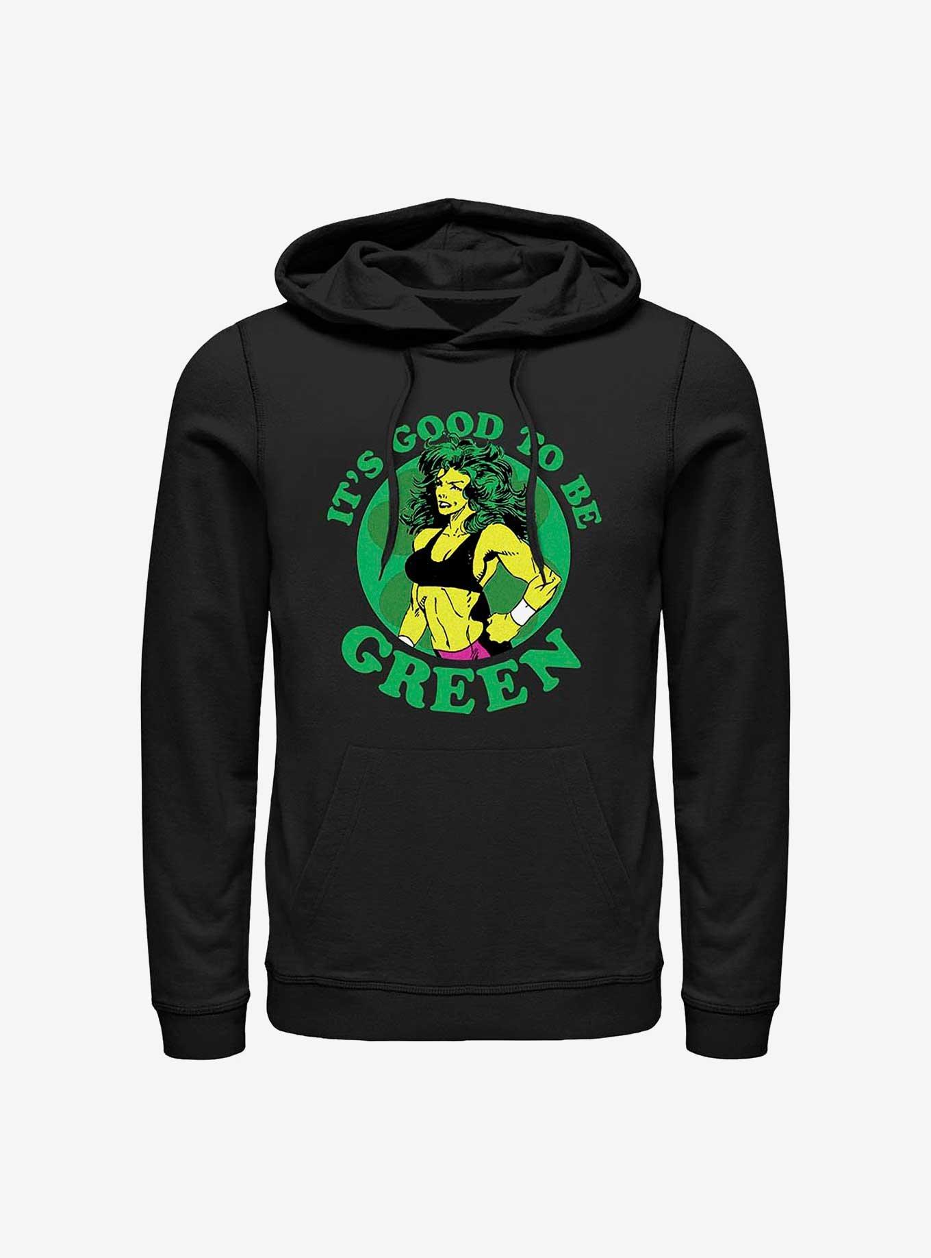 Marvel She-Hulk Good To Be Green Hoodie, BLACK, hi-res