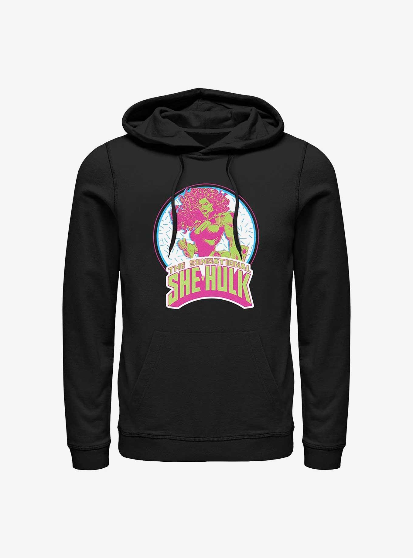 Marvel She-Hulk Sensational Hoodie, BLACK, hi-res