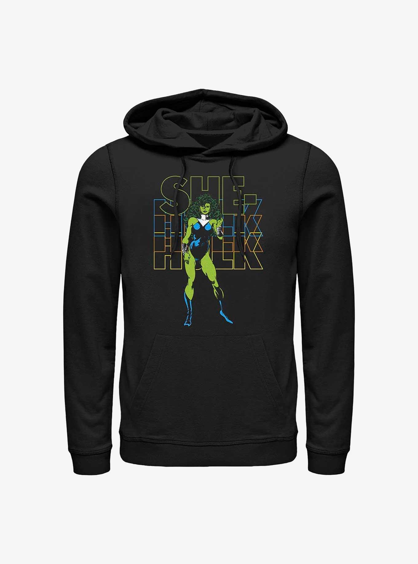 Marvel She-Hulk Name Stack Hoodie, , hi-res