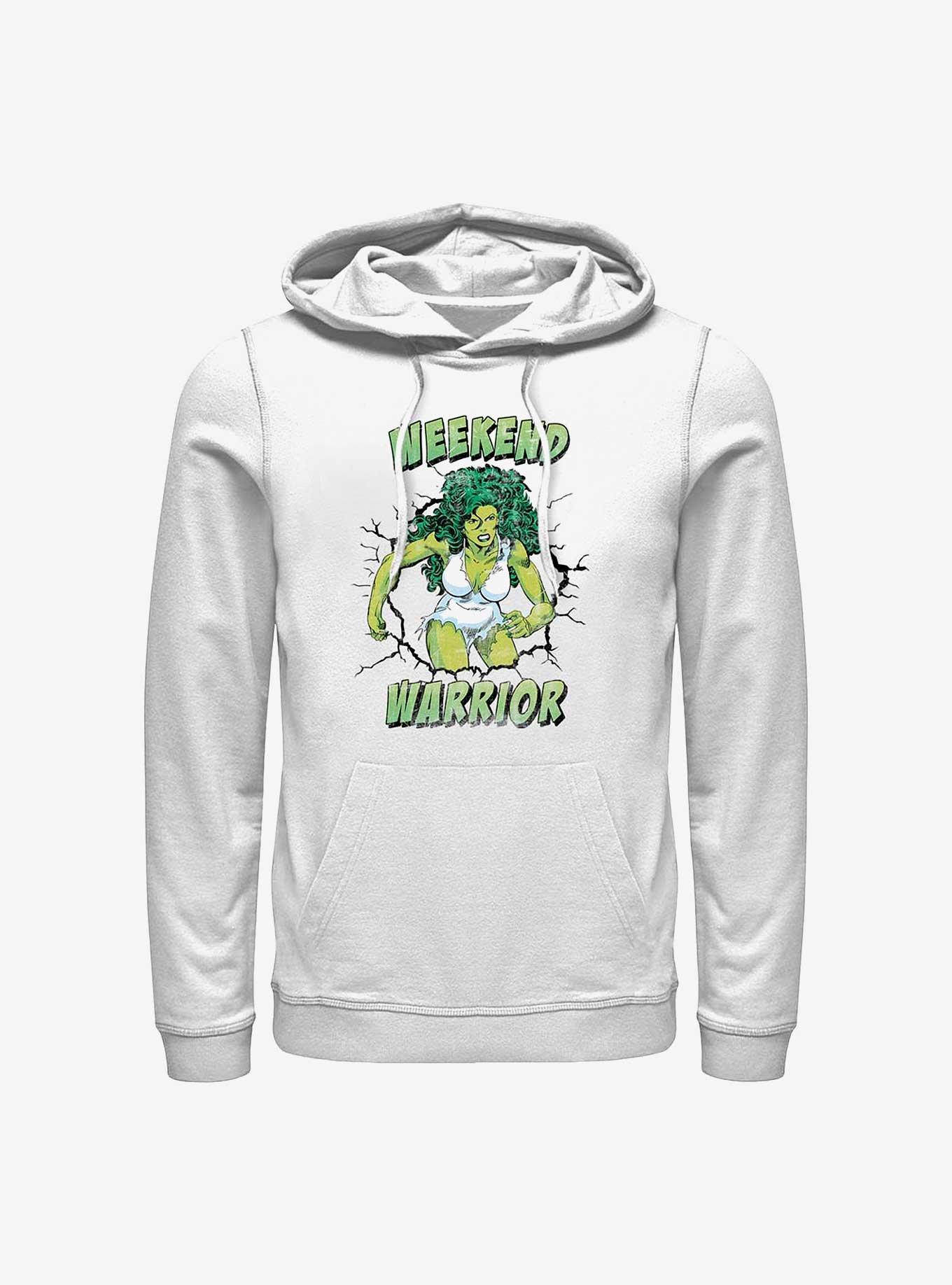 Marvel She-Hulk Weekend Warrior Hoodie, WHITE, hi-res