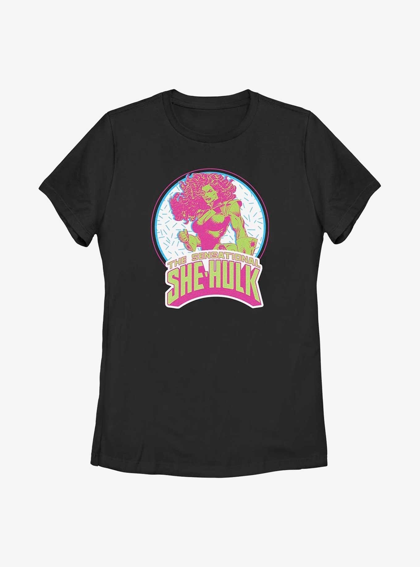 Marvel She-Hulk Sensational Womens T-Shirt, BLACK, hi-res