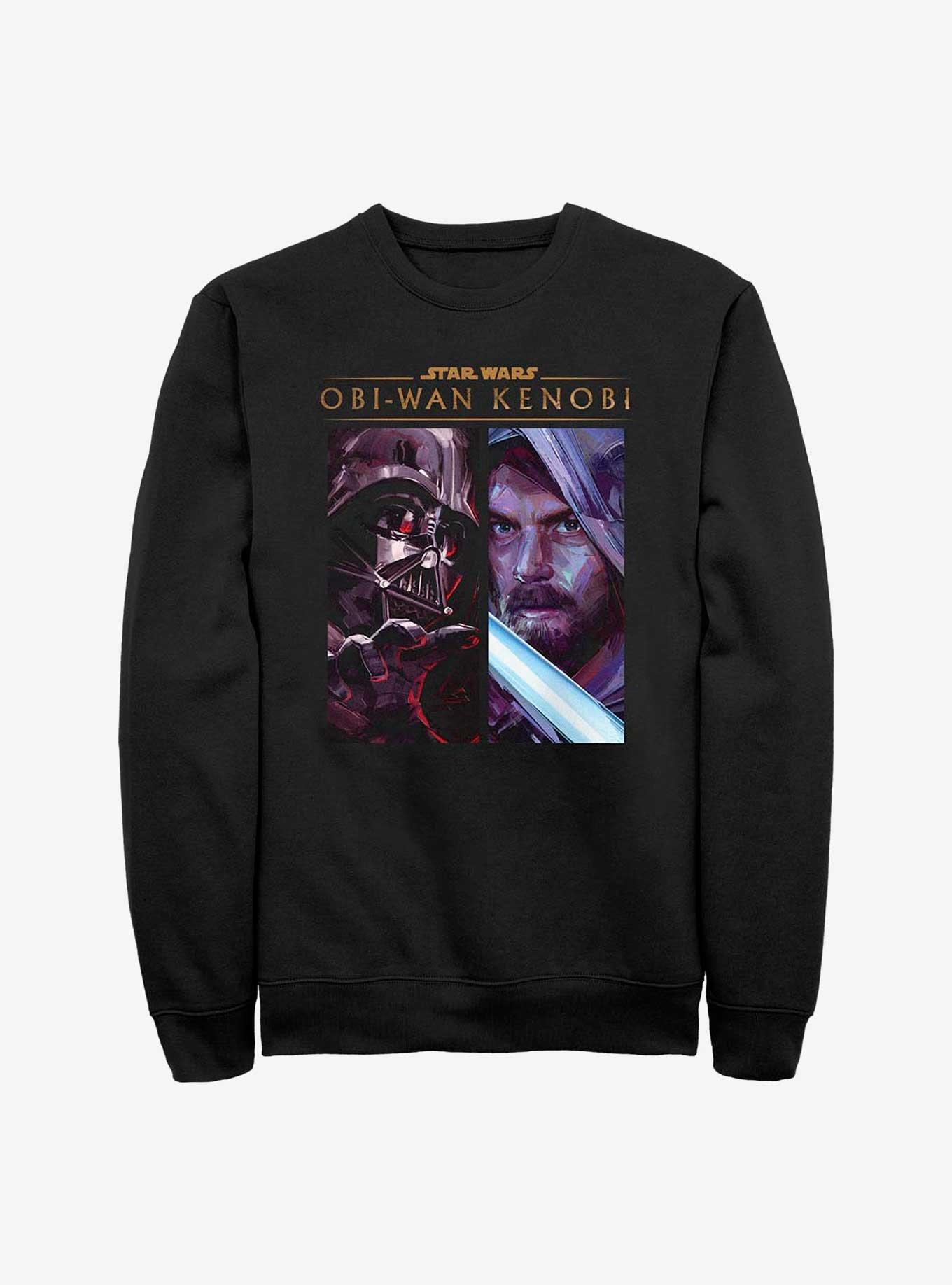 Star Wars Obi-Wan Kenobi Duel Dual Panels Sweatshirt, , hi-res