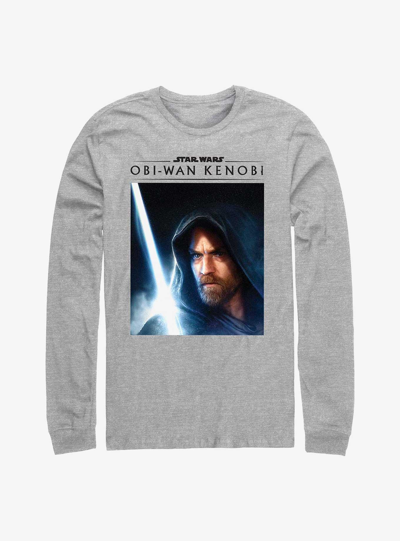 Star Wars Obi-Wan Kenobi Close-Up Long-Sleeve T-Shirt, , hi-res