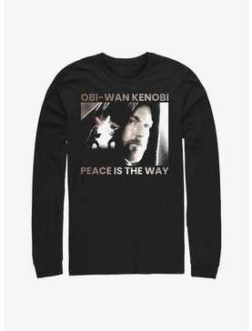 Star Wars Obi-Wan Kenobi Peace Is The Way Long-Sleeve T-Shirt, , hi-res