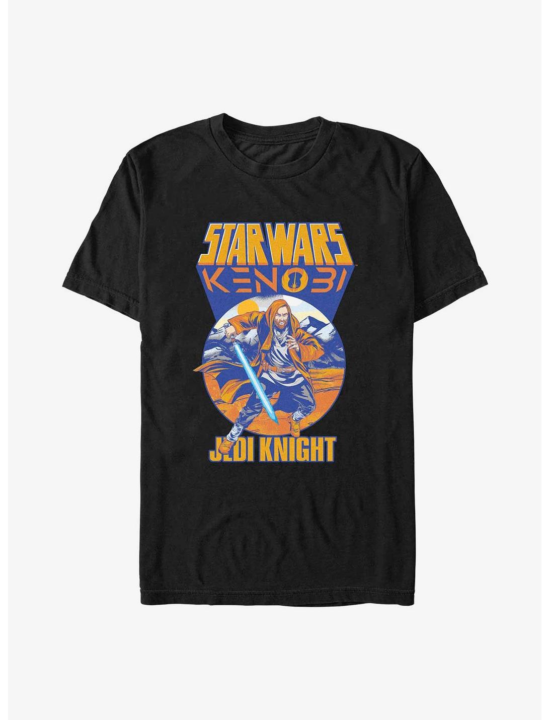Star Wars Obi-Wan Kenobi Jedi Knight T-Shirt, BLACK, hi-res