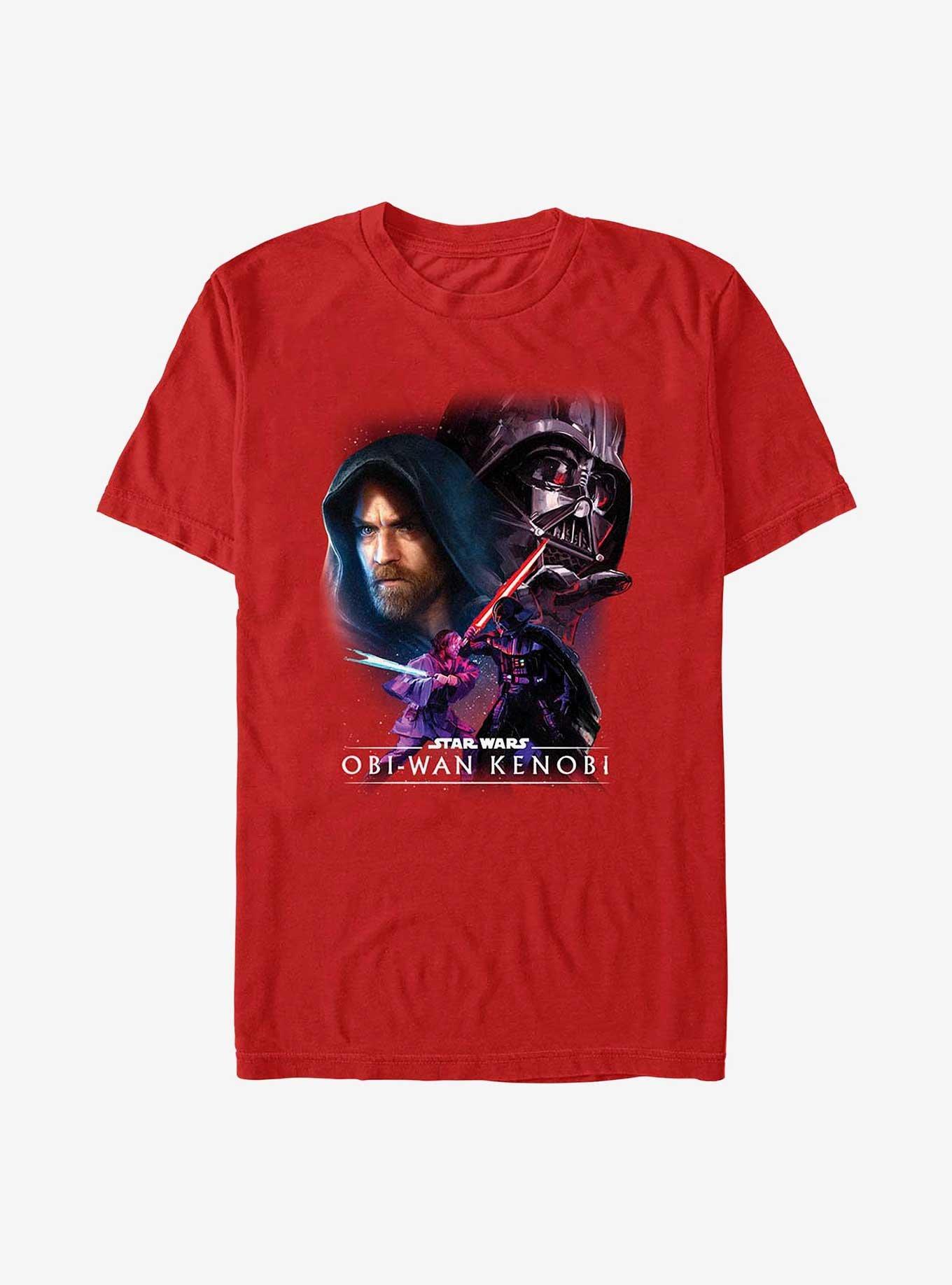 Star Wars Obi-Wan Kenobi Big Face-Off T-Shirt, , hi-res