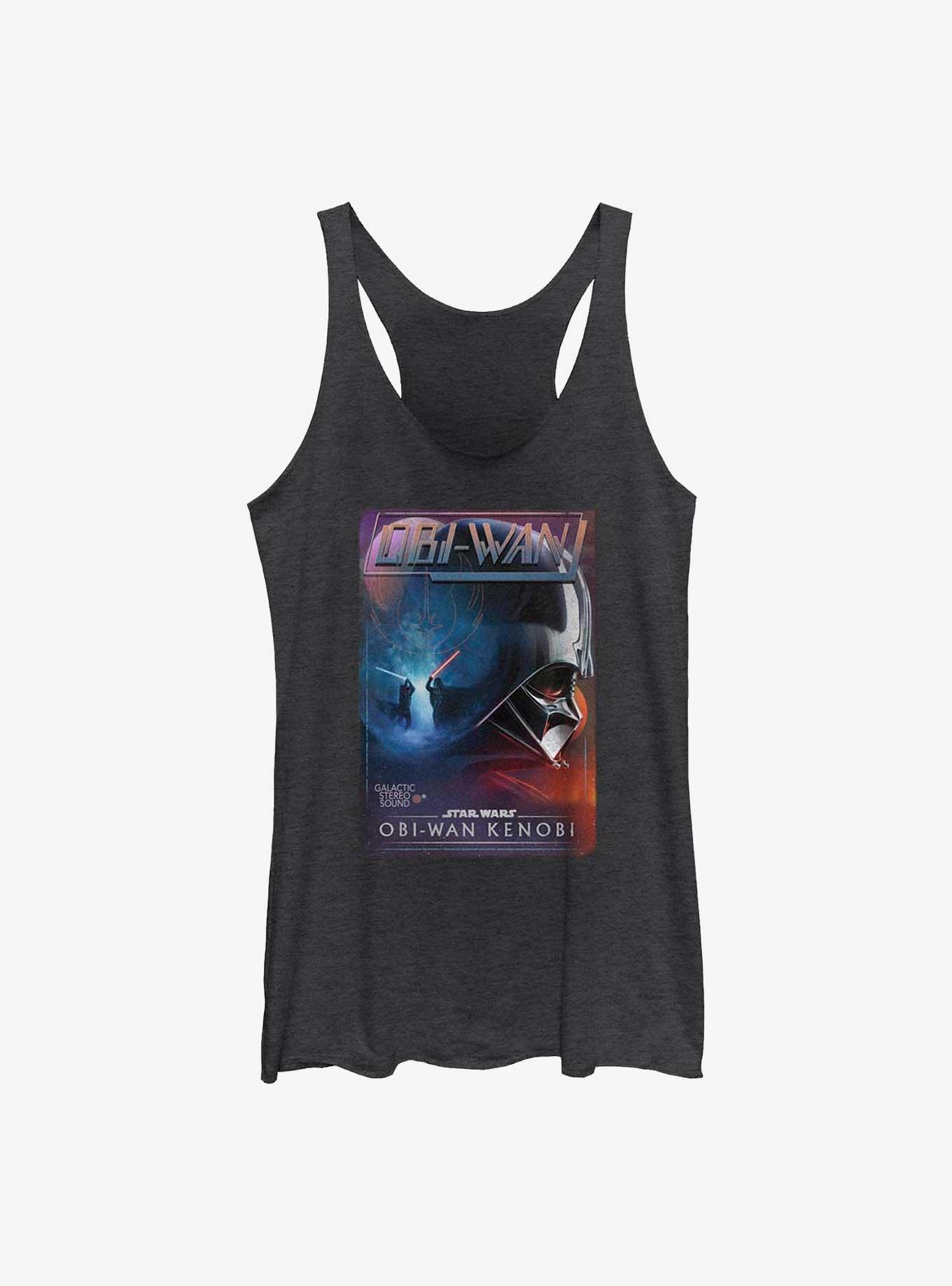 Star Wars Obi-Wan Kenobi Vader Fight Poster Womens Tank Top