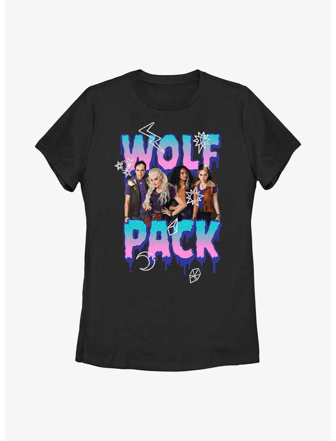 Disney Zombies Wolf Pack Zombies Womens T-Shirt, BLACK, hi-res