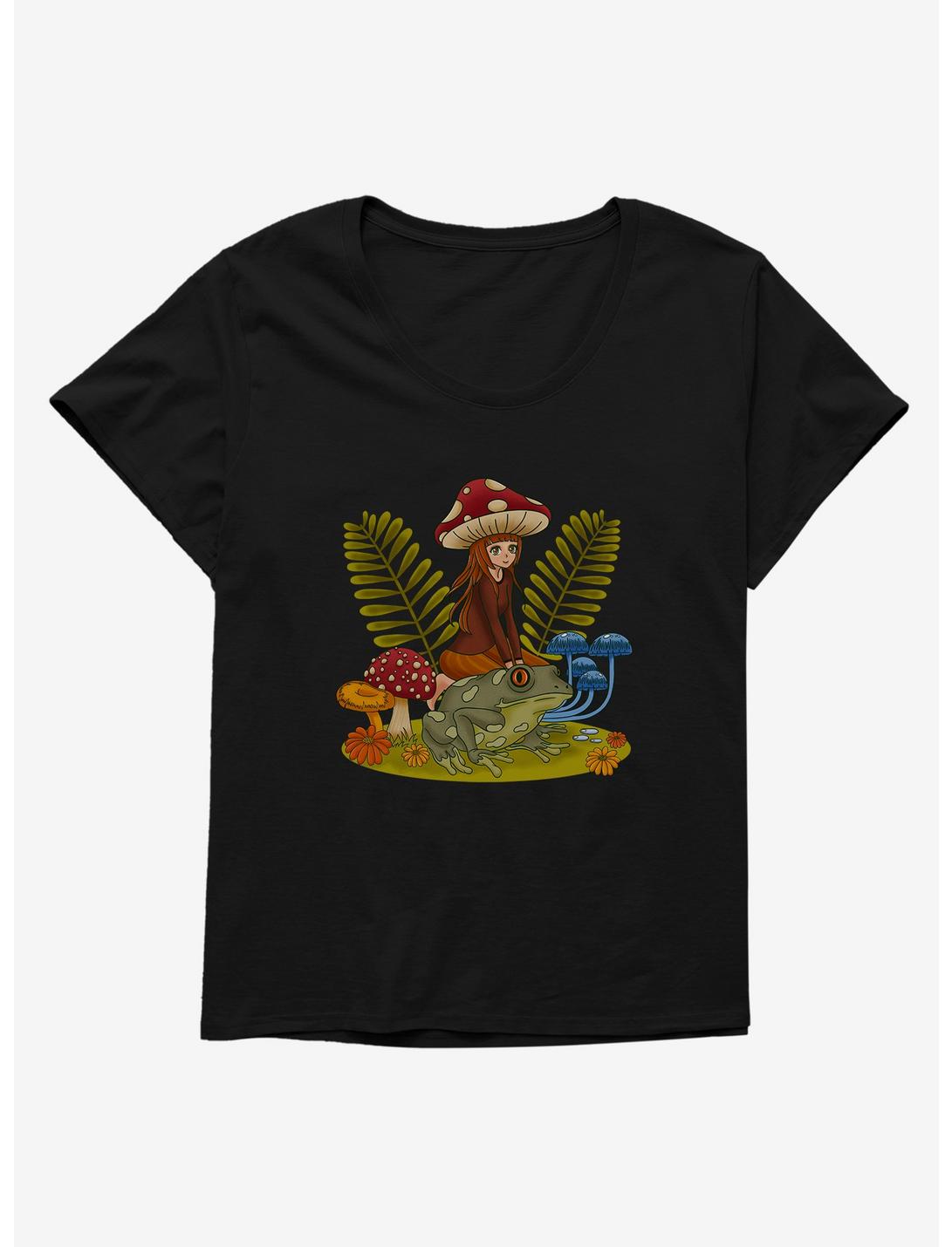 Frog Riding Womens T-Shirt Plus Size, , hi-res