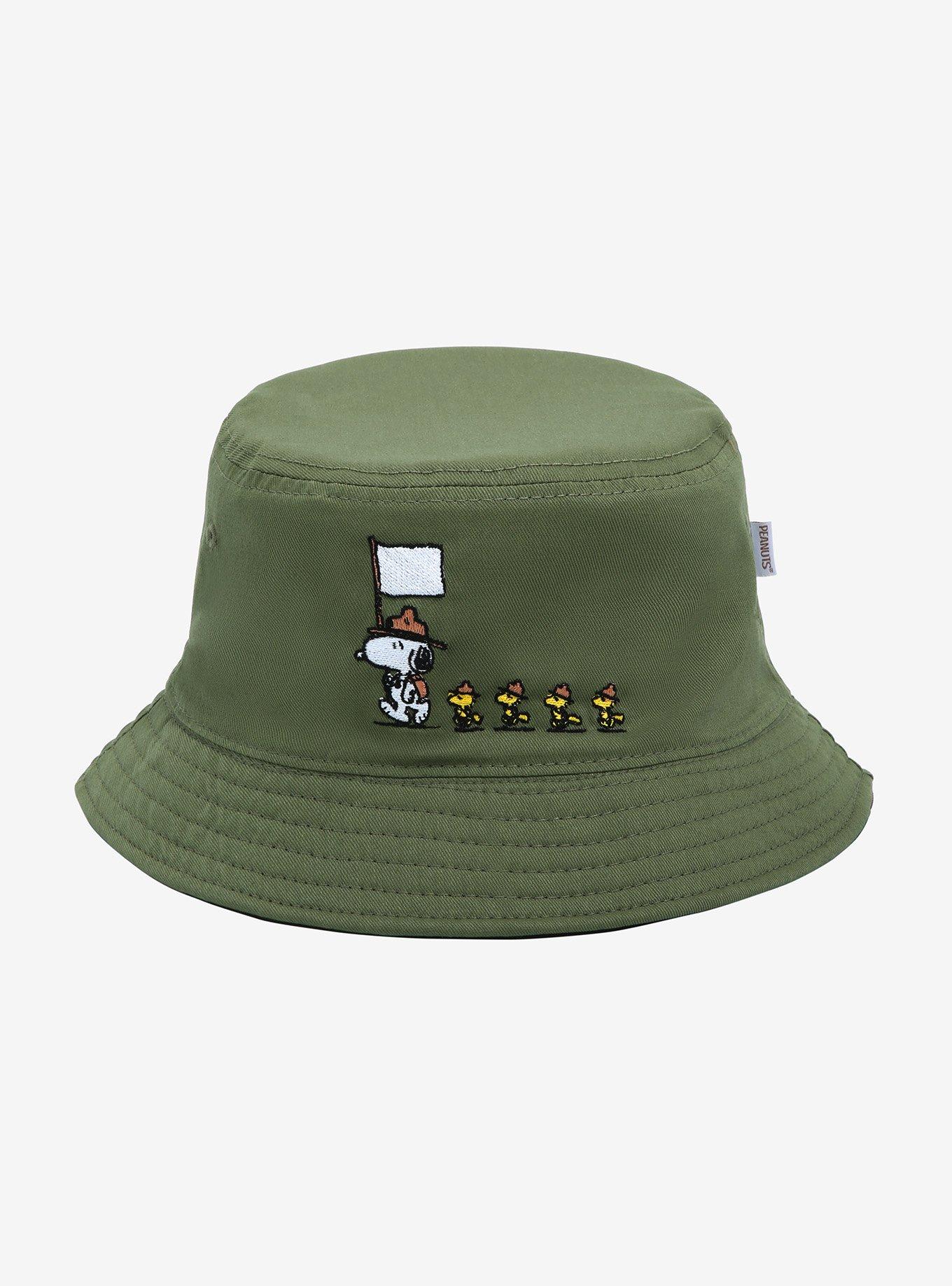 Peanuts Snoopy Camouflage Reversible Bucket Hat, , hi-res