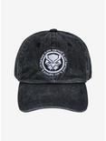 Marvel Black Panther Logo Distressed Cap - BoxLunch Exclusive, , hi-res