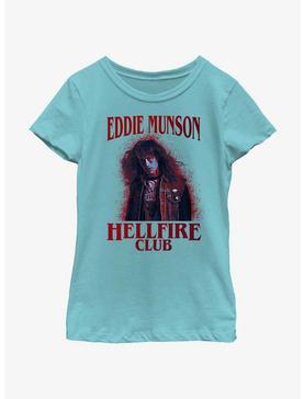 Stranger Things Eddie Munson Color Spray Youth Girls T-Shirt, , hi-res
