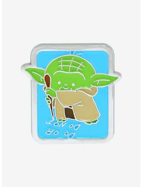 Star Wars Yoda Doodle Enamel Pin, , hi-res
