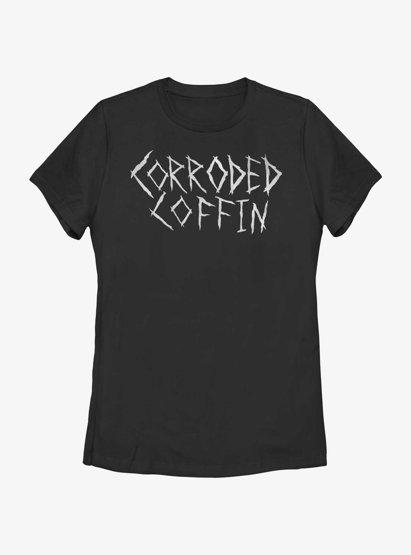 Stranger Things Corroded Coffin Womens T-Shirt, , hi-res