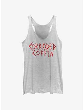 Stranger Things Corroded Coffin Womens Tank Top, , hi-res