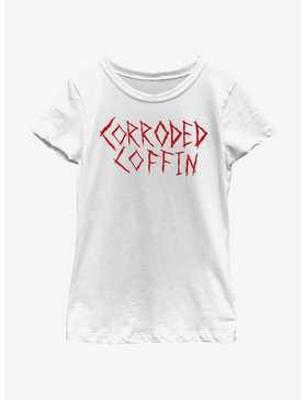 Stranger Things Corroded Coffin Youth Girls T-Shirt, , hi-res
