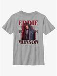 Stranger Things 1986 Eddie Munson Youth T-Shirt, ATH HTR, hi-res