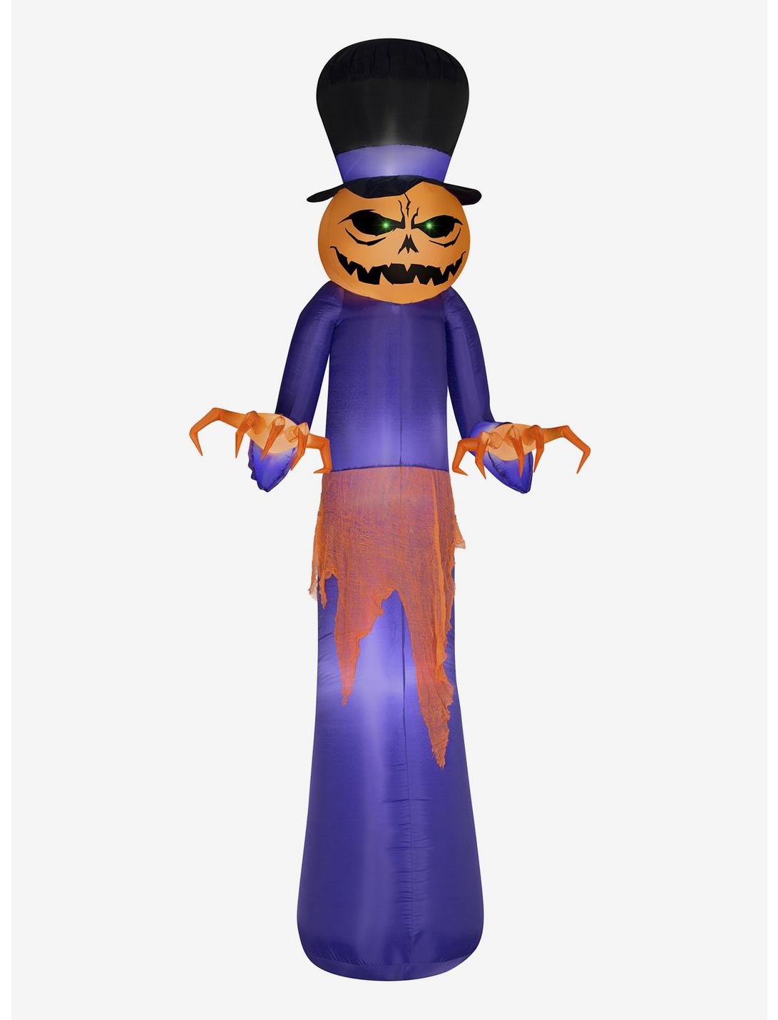 Pumpkin Reaper Giant Top Hat Airblown, , hi-res