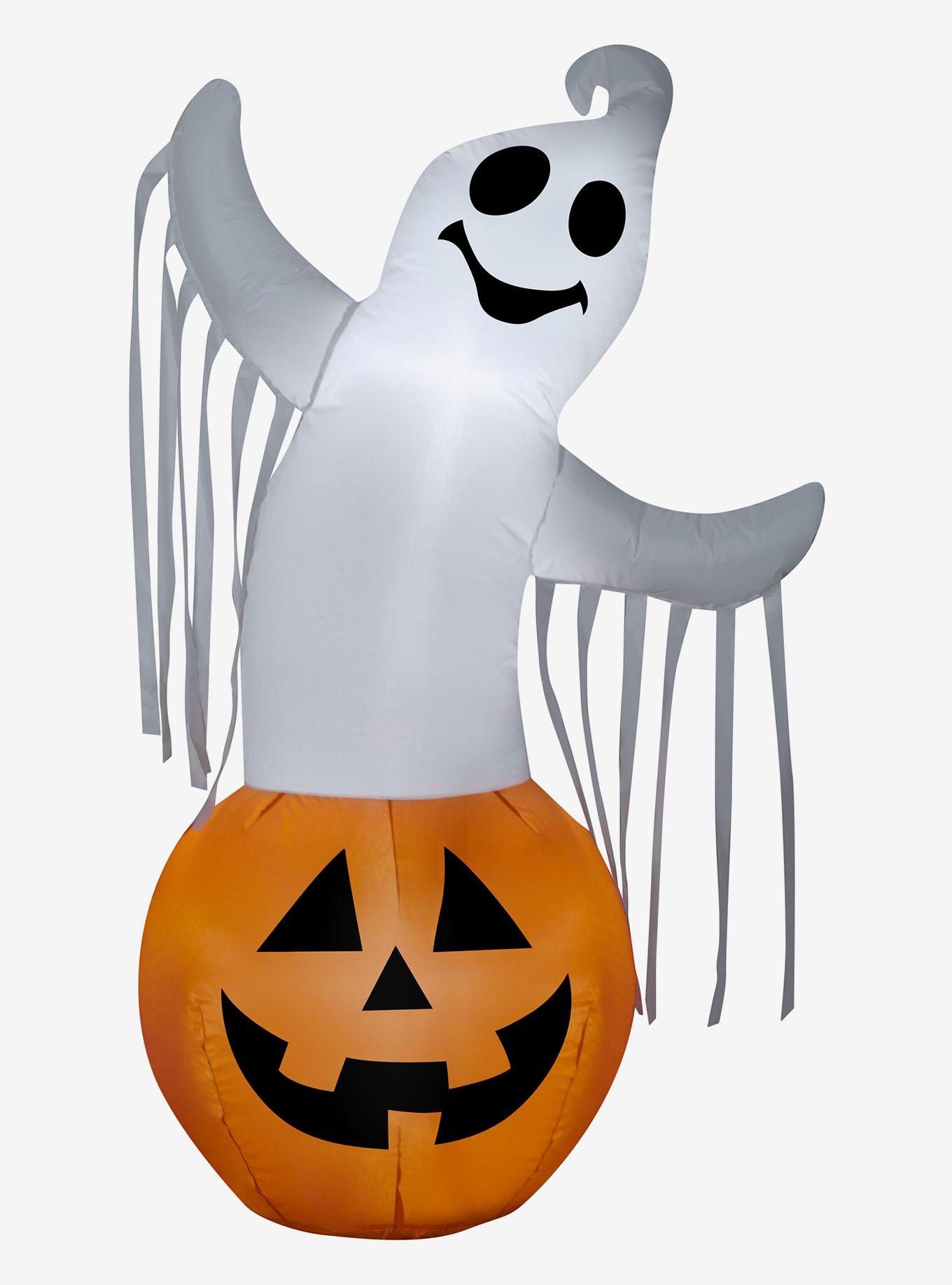 Ghost In Pumpkin Airblown, , hi-res