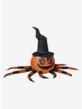Orange And Black Spider Wings Witch Hat Airblown, , hi-res