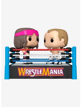Funko WrestleMania Pop! WWE Bret Hit Man Hart And Shawn Michaels Vinyl Figure Set, , hi-res