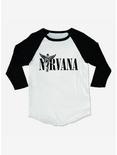 Nirvana In Utero Boyfriend Fit Girls Raglan T-Shirt, BRIGHT WHITE, hi-res
